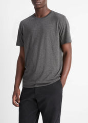 Pima Cotton Crew Neck T-Shirt in Short Sleeve | Vince on sale