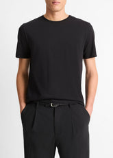 Pima Cotton Crew Neck T-Shirt in Short Sleeve | Vince discount