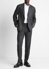Wool-Silk Flannel Classic Pant in Trousers | Vince discount