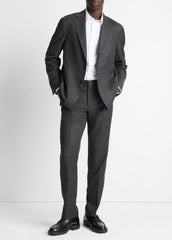 Wool-Silk Flannel Classic Pant in Trousers | Vince discount