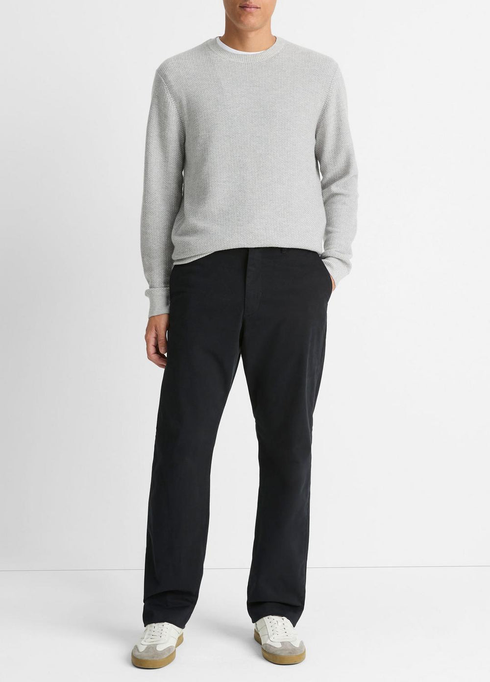 Louie Relaxed Stretch-Cotton Pant in Trousers | Vince Online