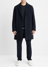 Classic Italian Wool-Blend Coat in Jackets & Outerwear | Vince outlet