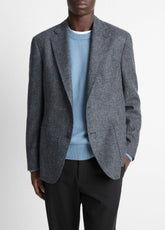 Plaid Alpaca-Blend Relaxed Sport Coat in Blazers | Vince discount