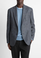 Plaid Alpaca-Blend Relaxed Sport Coat in Blazers | Vince discount