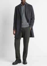 Classic Italian Wool-Blend Coat in Jackets & Outerwear | Vince outlet