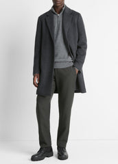 Classic Italian Wool-Blend Coat in Jackets & Outerwear | Vince outlet