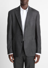 Wool-Silk Flannel Relaxed Sport Coat in Blazers | Vince sale