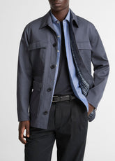Brushed Cotton Twill Chore Coat in Coats | Vince on sale