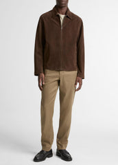 Suede Moto Jacket in Jackets | Vince Online