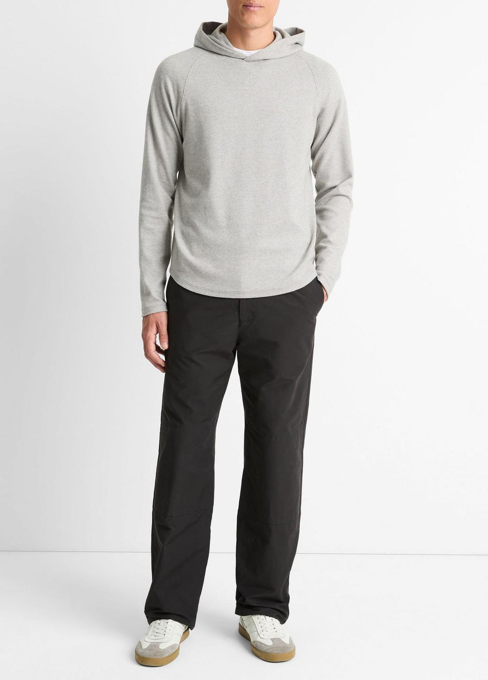 Broken Twill Pullover Hoodie in Sweatshirts & Hoodies | Vince sale