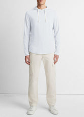 Textured Cotton Hoodie in Sweatshirts & Hoodies | Vince on sale