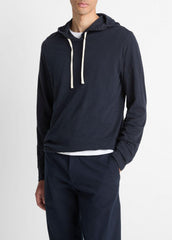 Textured Cotton Hoodie in Sweatshirts & Hoodies | Vince US