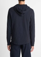 Textured Cotton Hoodie in Sweatshirts & Hoodies | Vince US