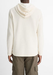 Variegated Stripe Double-Face Cotton-Blend Hoodie in Sweatshirts & Hoodies | Vince discount