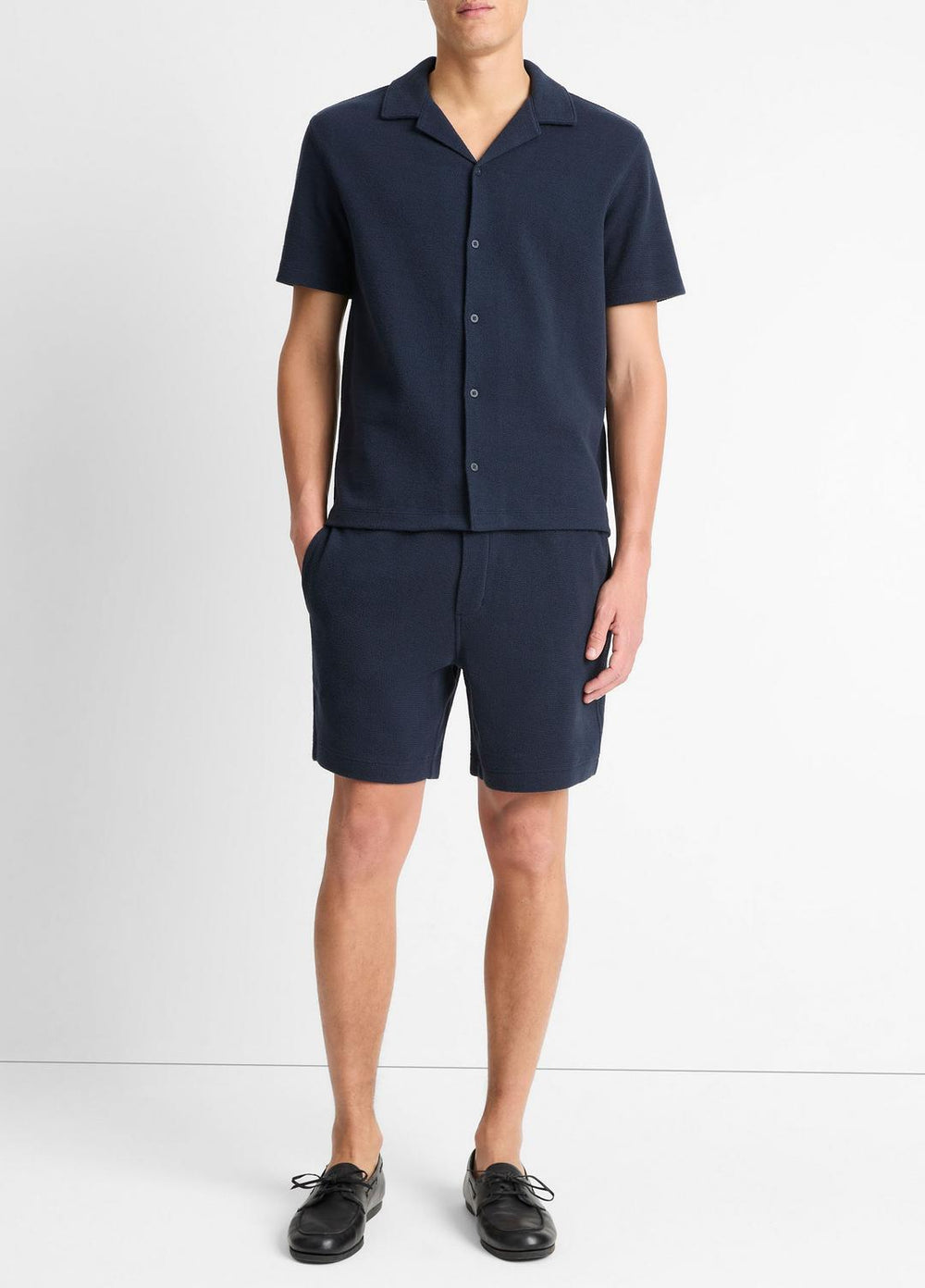 Cotton Bouclé Pull-On Short in Shorts | Vince outlet