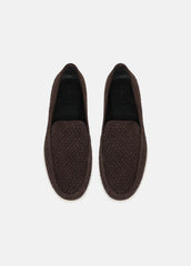 Sonoma Woven Suede Loafer in Loafers | Vince on sale