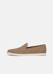 Sonoma Woven Suede Loafer in Loafers | Vince for sale