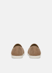 Sonoma Woven Suede Loafer in Loafers | Vince for sale