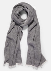 Herringbone Cashmere Scarf in Scarves & Hats | Vince US