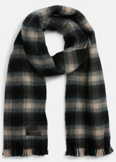 Brushed Plaid Wool Scarf in Scarves & Hats | Vince outlet