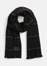 Brushed Holme Plaid Wool Scarf in Scarves & Hats | Vince outlet
