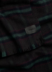 Brushed Holme Plaid Wool Scarf in Scarves & Hats | Vince outlet