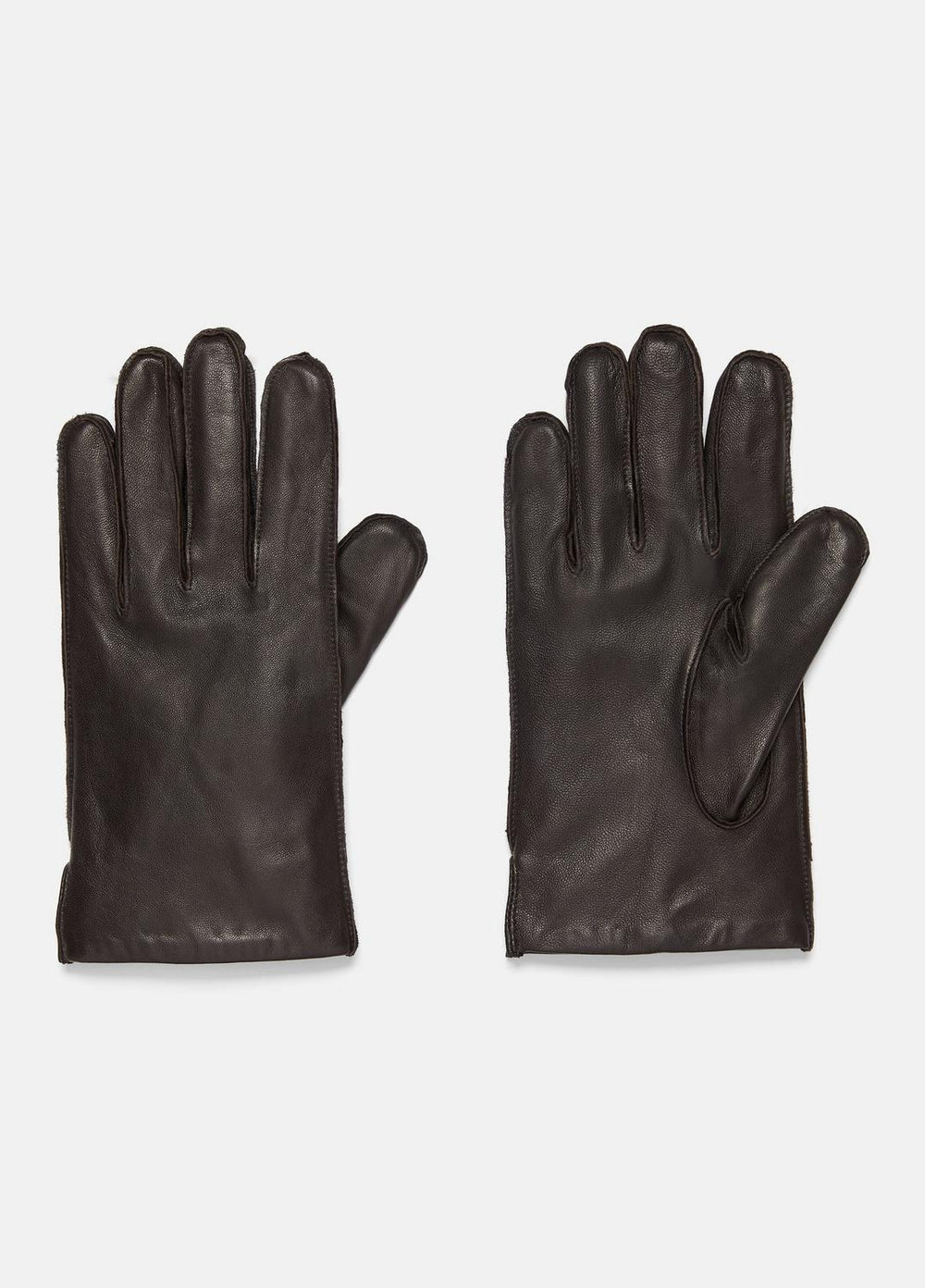 Classic Cashmere-Lined Leather Glove in Gloves | Vince US