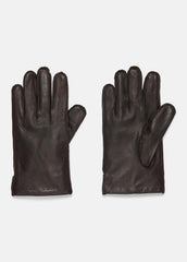 Classic Cashmere-Lined Leather Glove in Gloves | Vince US