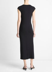 Jersey Draped Cowl-Neck Dress in Dresses & Skirts | Vince on sale