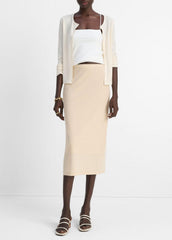 Cotton Crepe Jersey Cardigan in Shirts & Tees | Vince for sale