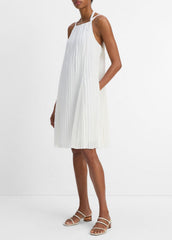 Pintuck Pleated A-Line Dress in Dresses & Skirts | Vince discount