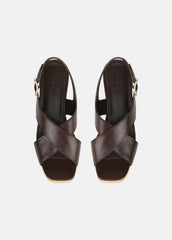 Clementina Leather Platform Sandal in Shoes | Vince sale