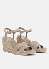 Gwen Suede Espadrille Wedge Sandals in Shoes | Vince Online