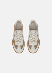 Oasis Netting & Leather Sneaker in Shoes | Vince US