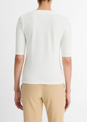 Jersey Elbow-Sleeve Henley in Shirts & Tees | Vince for sale