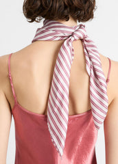 Till Stripe Silk Scarf in Accessories | Vince on sale