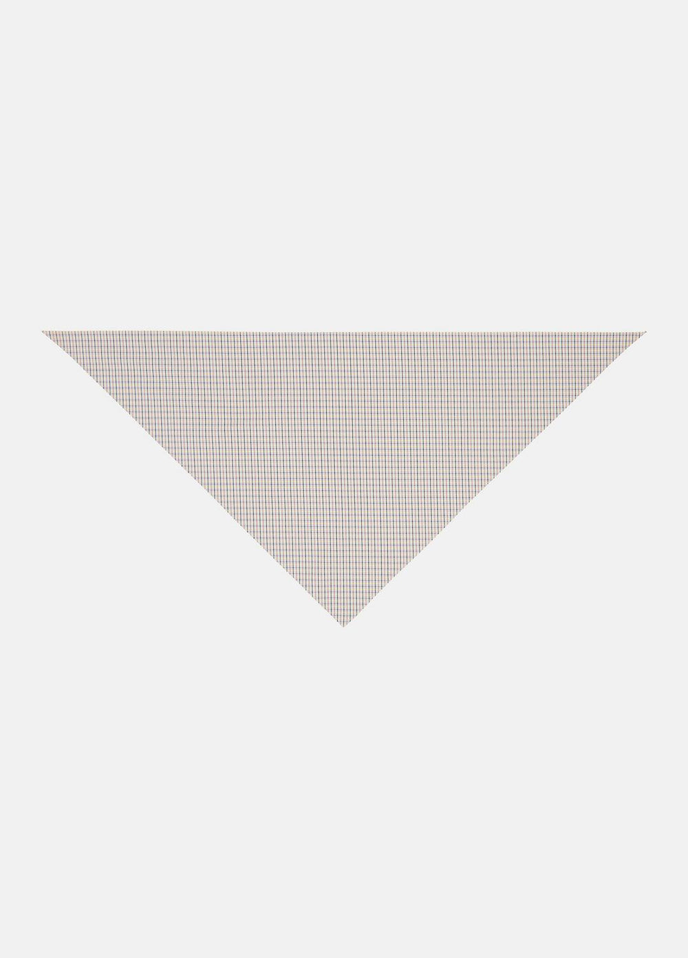 Gardener's Check Cotton Headkerchief in Accessories | Vince for sale