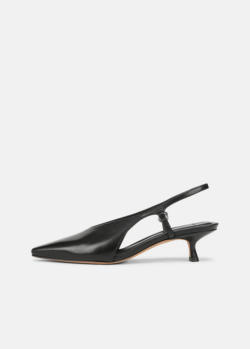 Sabrina Leather Slingback Kitten Heel in Shoes | Vince on sale
