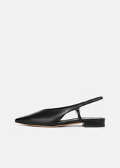 Ines Leather Slingback Flat in Shoes | Vince discount