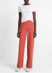 Cotton-Blend High-Waist Bias Pant in Pants & Shorts | Vince discount