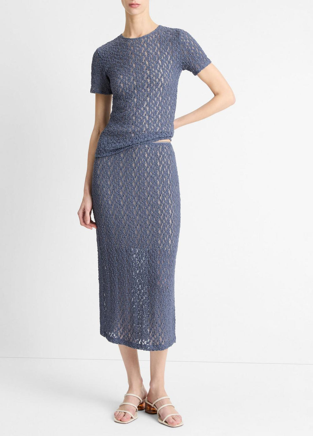 Floral Smocked Skirt in Dresses & Skirts | Vince sale