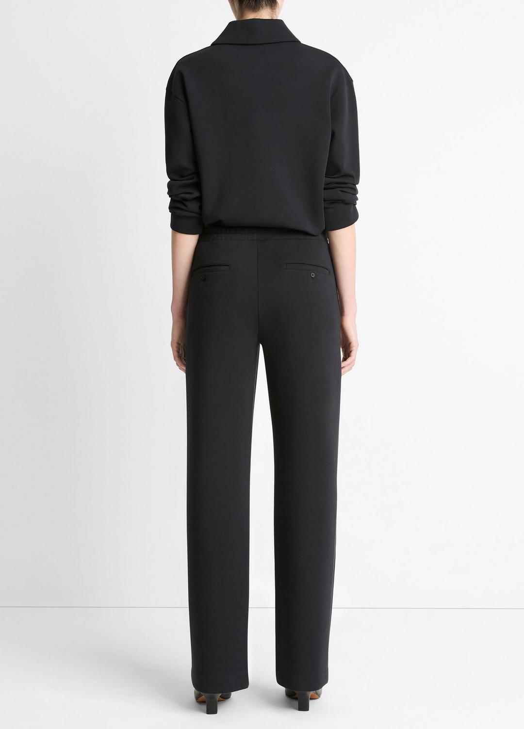 Cotton-Blend Trouser in Trousers | Vince US