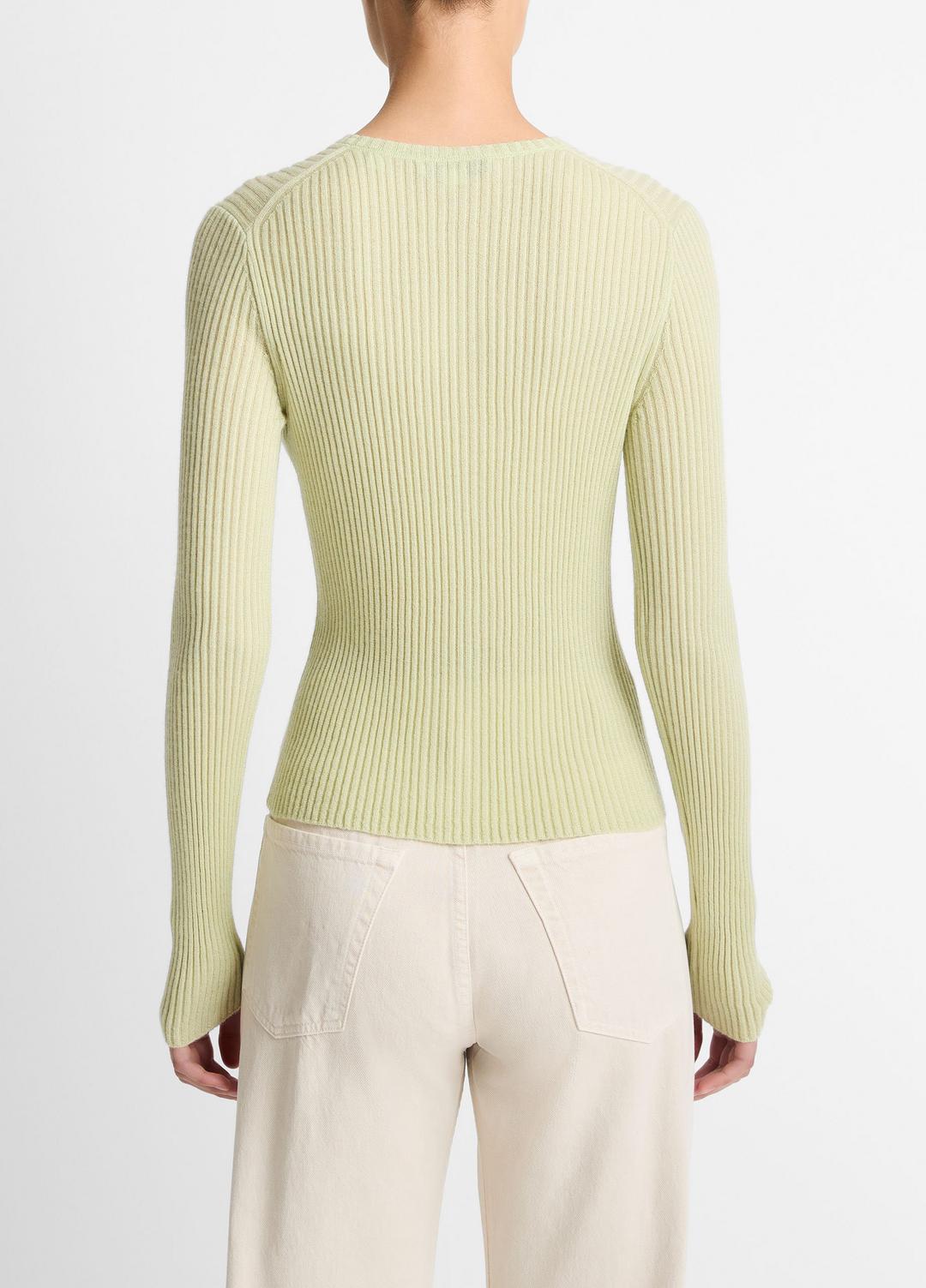 Ribbed Cashmere-Silk Cardigan in Cardigans | Vince for sale