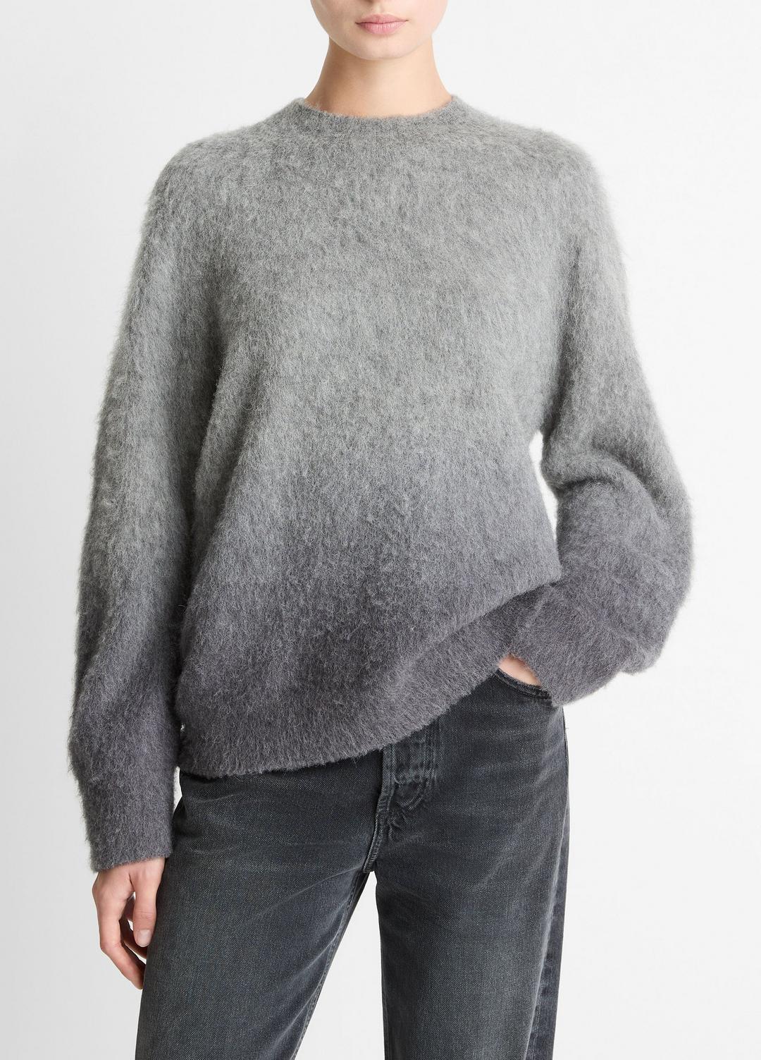 Ombré Alpaca & Wool-Blend Sweater in Crew Neck | Vince outlet
