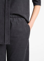 Cotton Corduroy Pull-On Pant in Wide Leg | Vince for sale