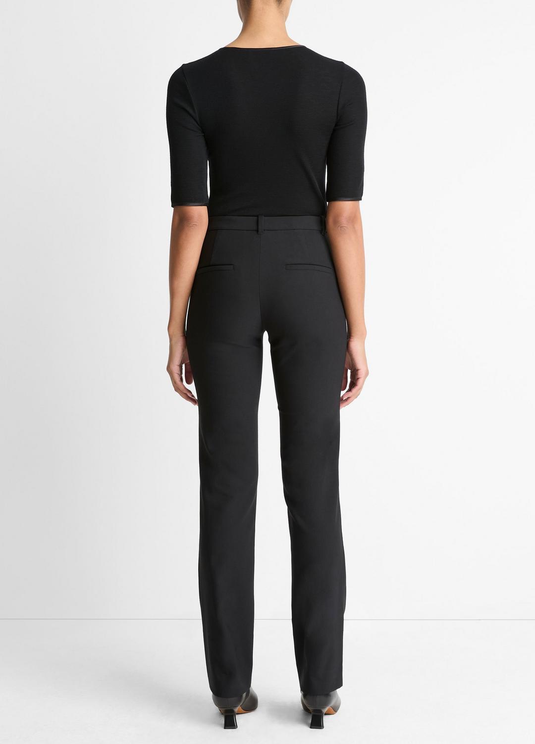 Cotton-Blend Slim Cigarette Pant in Trousers | Vince US