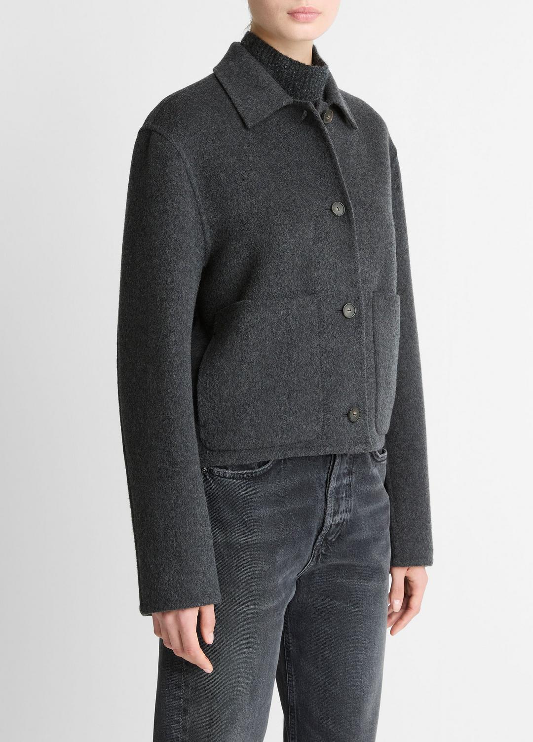 Wool & Cashmere-Blend Short Jacket in Jackets | Vince discount
