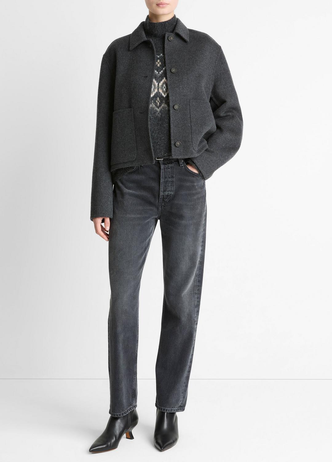 Wool & Cashmere-Blend Short Jacket in Jackets | Vince discount