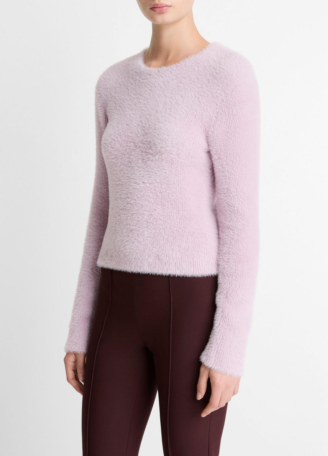 Eyelash Crew Neck Sweater in Crew Neck | Vince US