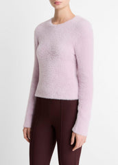Eyelash Crew Neck Sweater in Crew Neck | Vince US